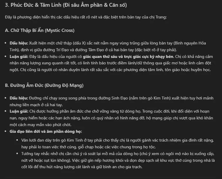 Phản hồi nghiệm lý tướng tay